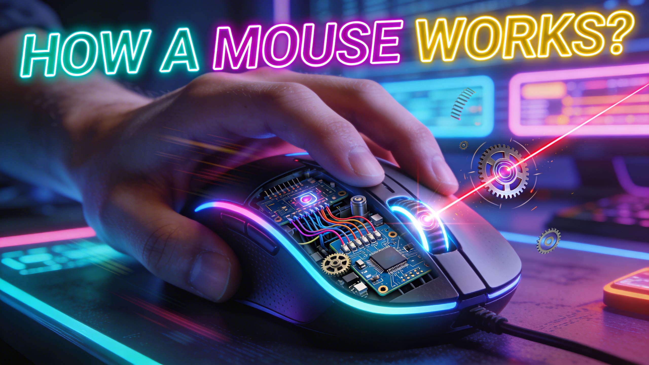 How a Mouse Works: Complete Guide on Sensors, DPI, and Performance
