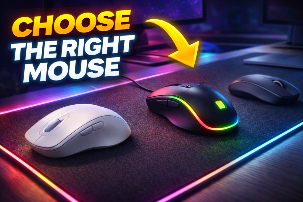 How to Choose the Right Mouse: 9 Factors That Change Performance