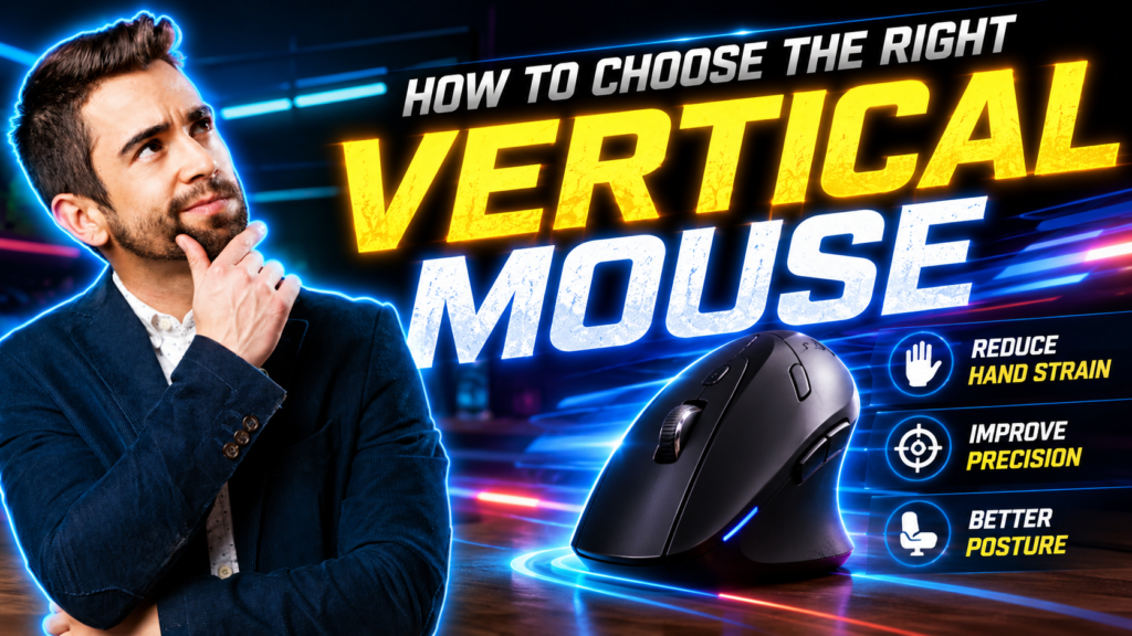 Best Vertical Mouse for Comfort and Productivity in 2026