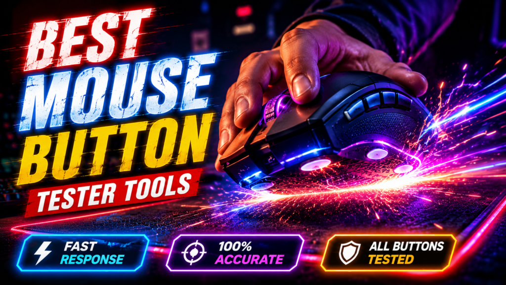 Mouse Button Tester: Check Mouse Clicks and Double Click Issues in 2026