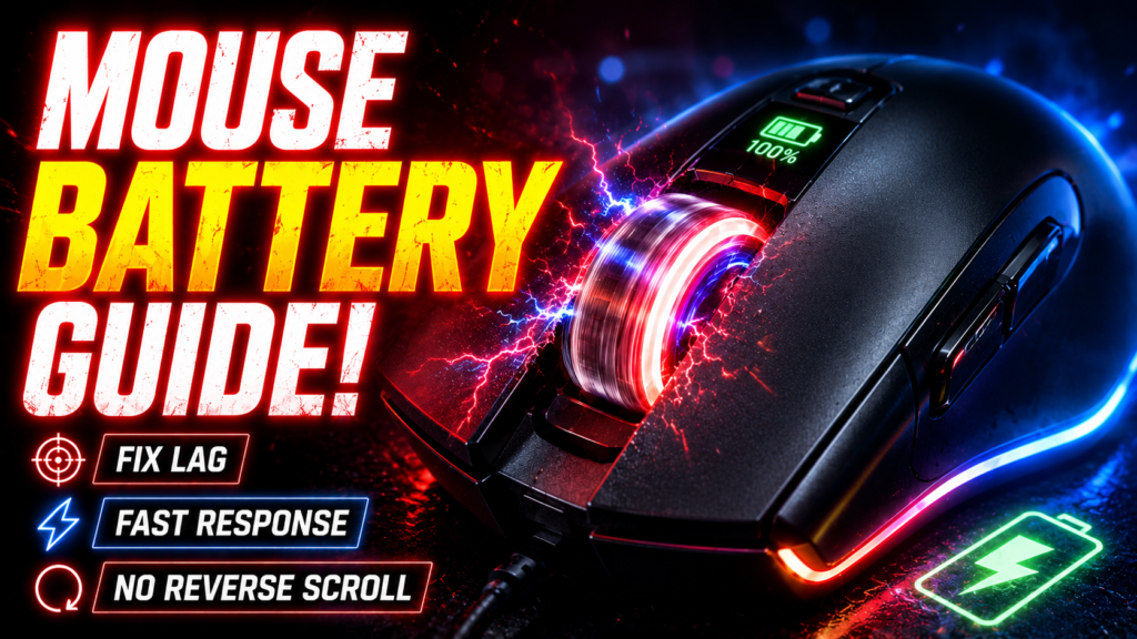 Mouse Battery Guide: How Long Mouse Batteries Last and How to Improve Battery Life in 2026